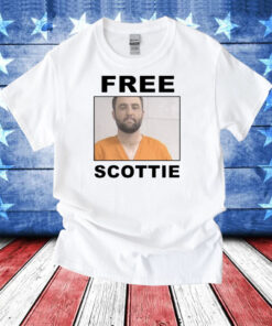 Free Scottie Scheffler Mugshot T-Shirts