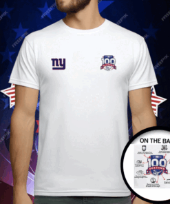 Giants Century Red 100th season T-Shirt