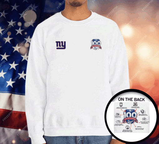 Giants Century Red 100th season T-Shirt