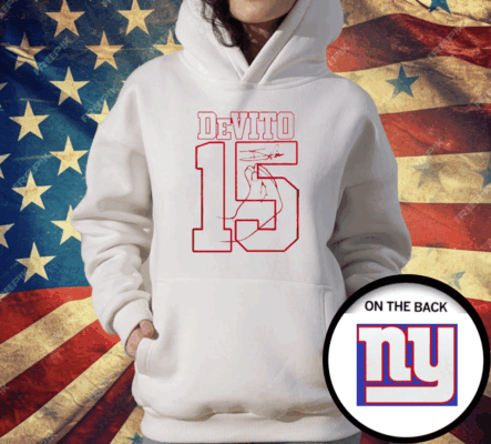 Giants-Tommy DeVito No 15 T-Shirt