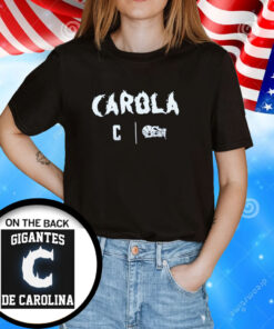 Gigantes de Carolina Black Night Tee Shirt