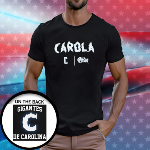 Gigantes de Carolina Black Night T-Shirt