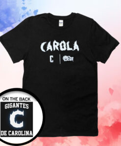 Gigantes de Carolina Black Night T-Shirts