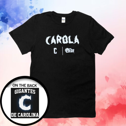 Gigantes de Carolina Black Night T-Shirts