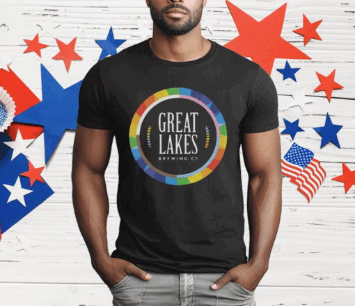 Great Lakes Brewing Company Pride Circle T-Shirt