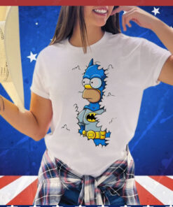 Hedgeman Homer Simpson x Batman T-Shirt