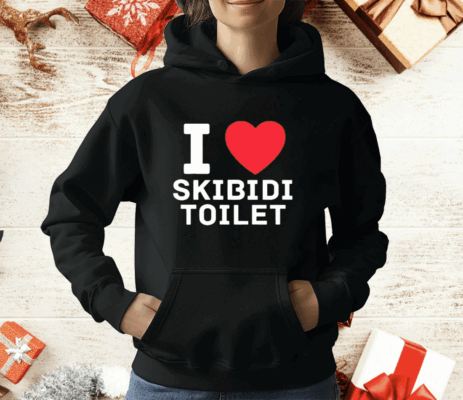 I Love Skibidi Toilet T-Shirt