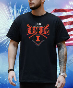 Illinois Fighting Illini 2024 Big Ten Baseball Regular Season Champions Shirt