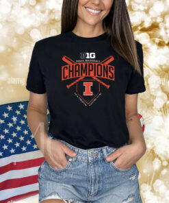 Illinois Fighting Illini 2024 Big Ten Baseball Regular Season Champions Shirt