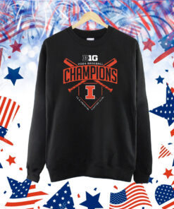 Illinois Fighting Illini 2024 Big Ten Baseball Regular Season Champions Shirt