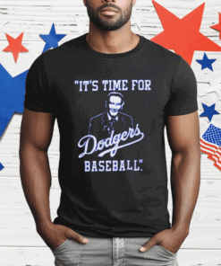 It’s Time For Dodgers Baseball Vin Scully T-Shirt