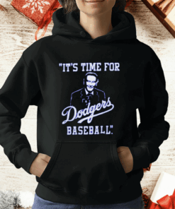 It’s Time For Dodgers Baseball Vin Scully T-Shirt