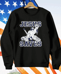 Jesus Saves Hockey T-Shirt