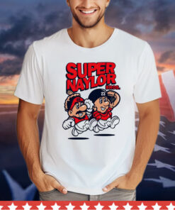 Josh and Bo Naylor Super Naylor Bros Cleveland Guardians T-Shirt