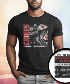 Kansas City Chiefs Schedule 2024 T-Shirt