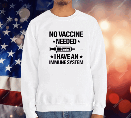 Laurence Fox No Vaccine Needed I Have An Immune System T-Shirt