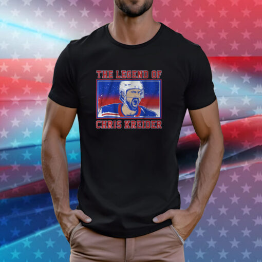 Legend of Chris Kreider New York Shirt