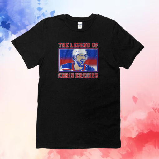 Legend of Chris Kreider New York Shirts