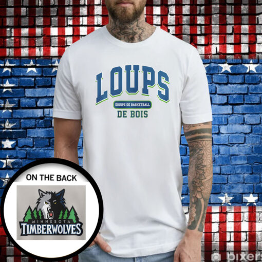 Loups de Bois Timberwolves T-Shirt