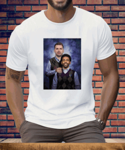 Luka Doncic Kyrie Irving Step Brothers Ladies Boyfriend Tee Shirt