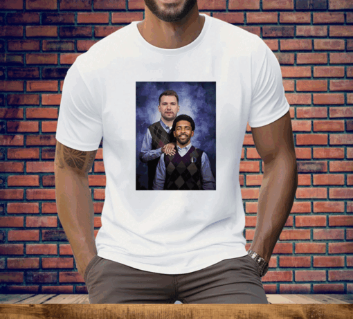 Luka Doncic Kyrie Irving Step Brothers Ladies Boyfriend Tee Shirt