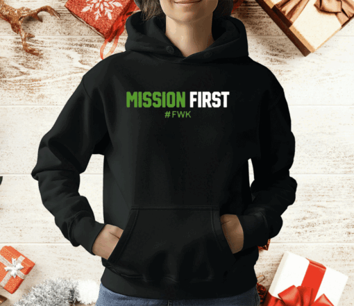 Luke Rudkowski Mission First Fwk T-Shirt