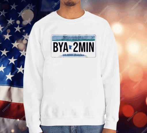 MINNESOTA BYA2MIN LICENSE PLATE T-Shirt