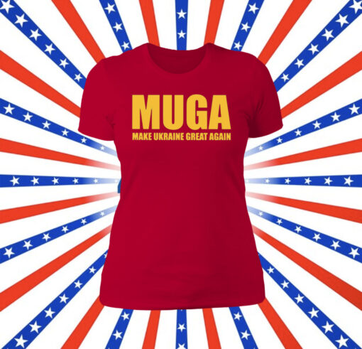 MUGA Make Ukraine Great Again Logo Shirt