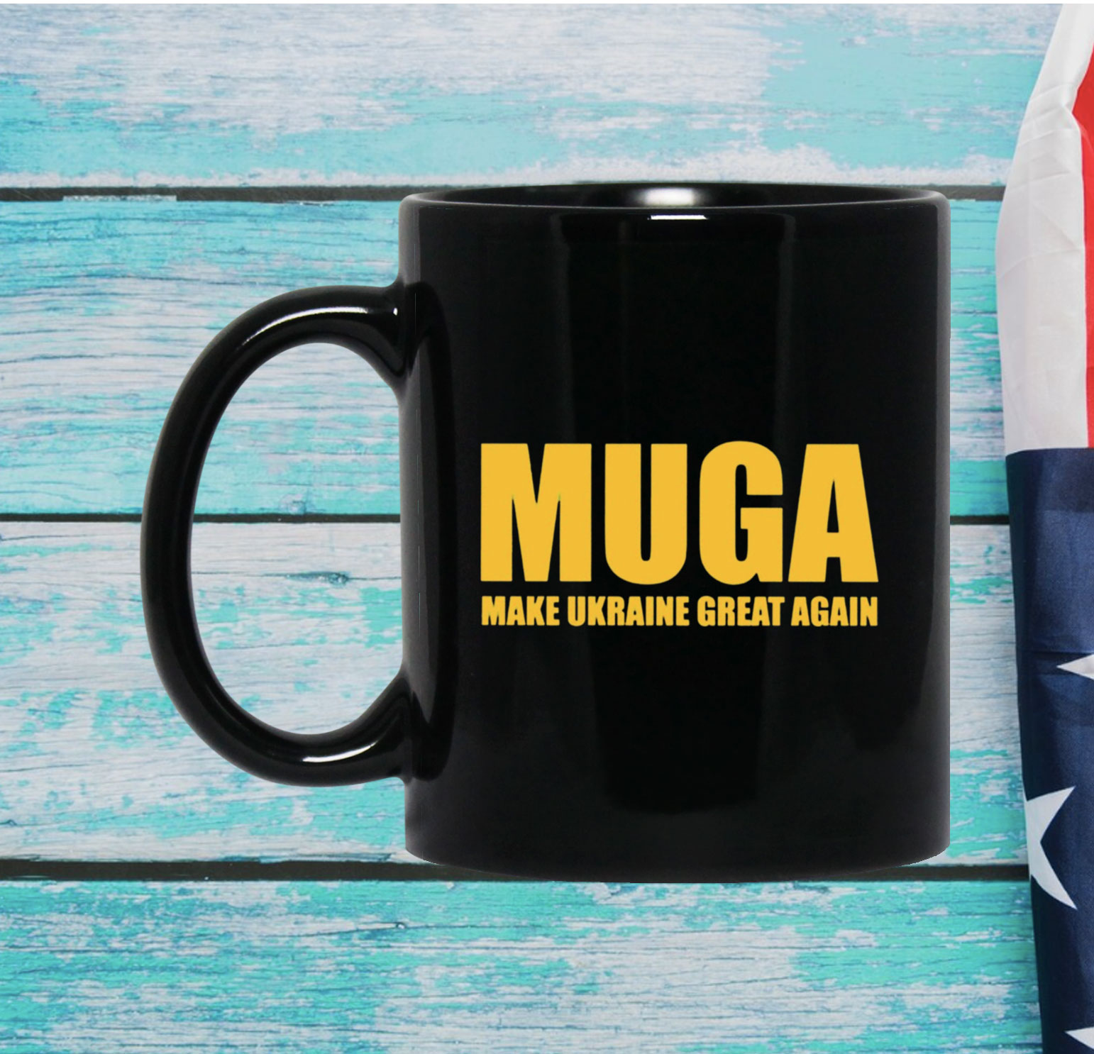 MUGA Make Ukraine Great Again Logo Mug