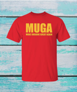 MUGA Make Ukraine Great Again Logo Tee Shirt