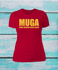 MUGA Make Ukraine Great Again Logo Women Shirt