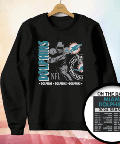 Miami Dolphins Schedule 2024 T-Shirt