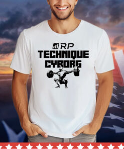 Michael Israetel wearing Rp Technique Cyborg T-Shirt