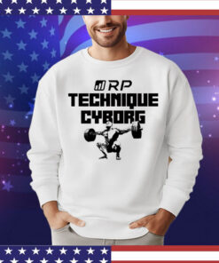 Michael Israetel wearing Rp Technique Cyborg T-Shirt