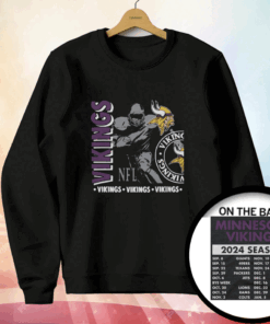 Minnesota Vikings Schedule 2024 T-Shirt