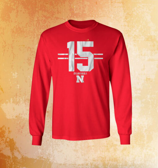 NEBRASKA FOOTBALL DYLAN RAIOLA NAME NUMBER Hoodie Shirt