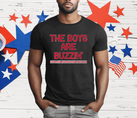 NEW YORK HOCKEY THE BOYS ARE BUZZIN T-Shirt