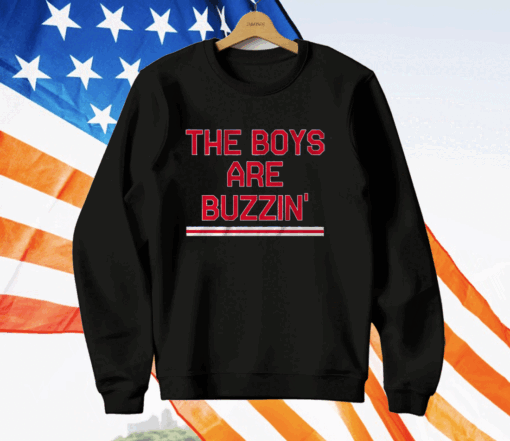 NEW YORK HOCKEY THE BOYS ARE BUZZIN T-Shirt