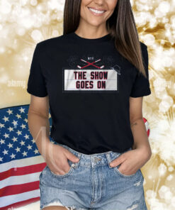 New York Hockey The Show Goes On Shirt