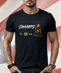 Notre Dame 2024 Men’s Lacrosse National Champions Trophy Shirt