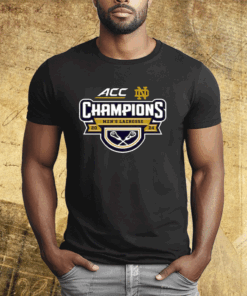 Notre Dame Fighting Irish 2024 Ncaa Men’s Lacrosse National Champions Trophy T-Shirt