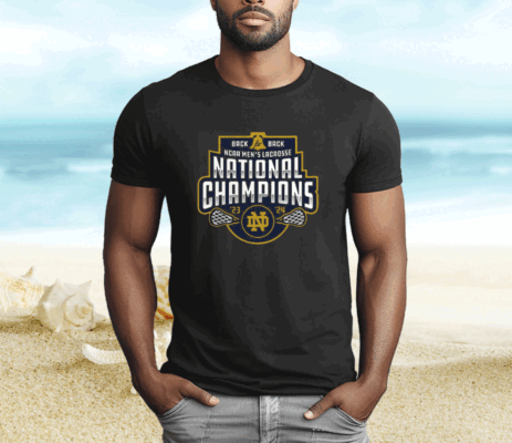 Notre Dame Fighting Irish Unisex Back-To-Back Ncaa Men’s Lacrosse National Champions Shirt