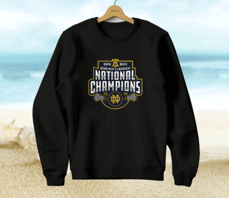 Notre Dame Fighting Irish Unisex Back-To-Back Ncaa Men’s Lacrosse National Champions Shirt