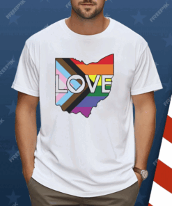 Ohio Love Progress Pride Shirt