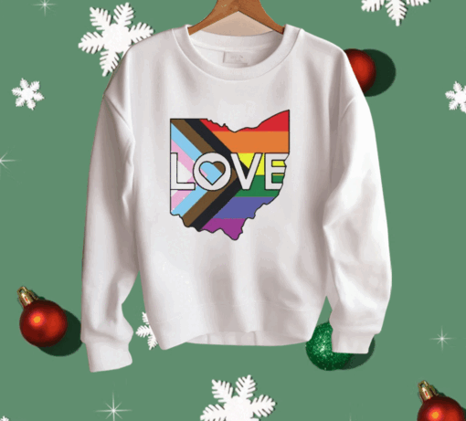 Ohio Love Progress Pride Shirt