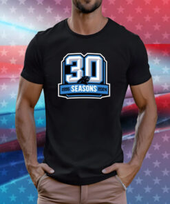 Panthers 30 Seasons 1995-2024 Logo Shirts