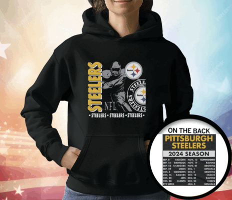 Pittsburgh Steelers Schedule 2024 T-Shirt