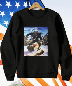 Rainier Beer Bigfoot Monster Werewolf T-Shirt