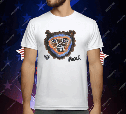 Rookies Paint Chicago Bears by Rome Odunze T-Shirt