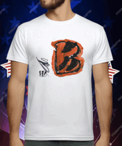 Rookies Paint Cincinnati Bengals by Jermaine Burton T-Shirt